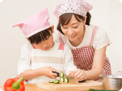 ご家族のためのお食事作り